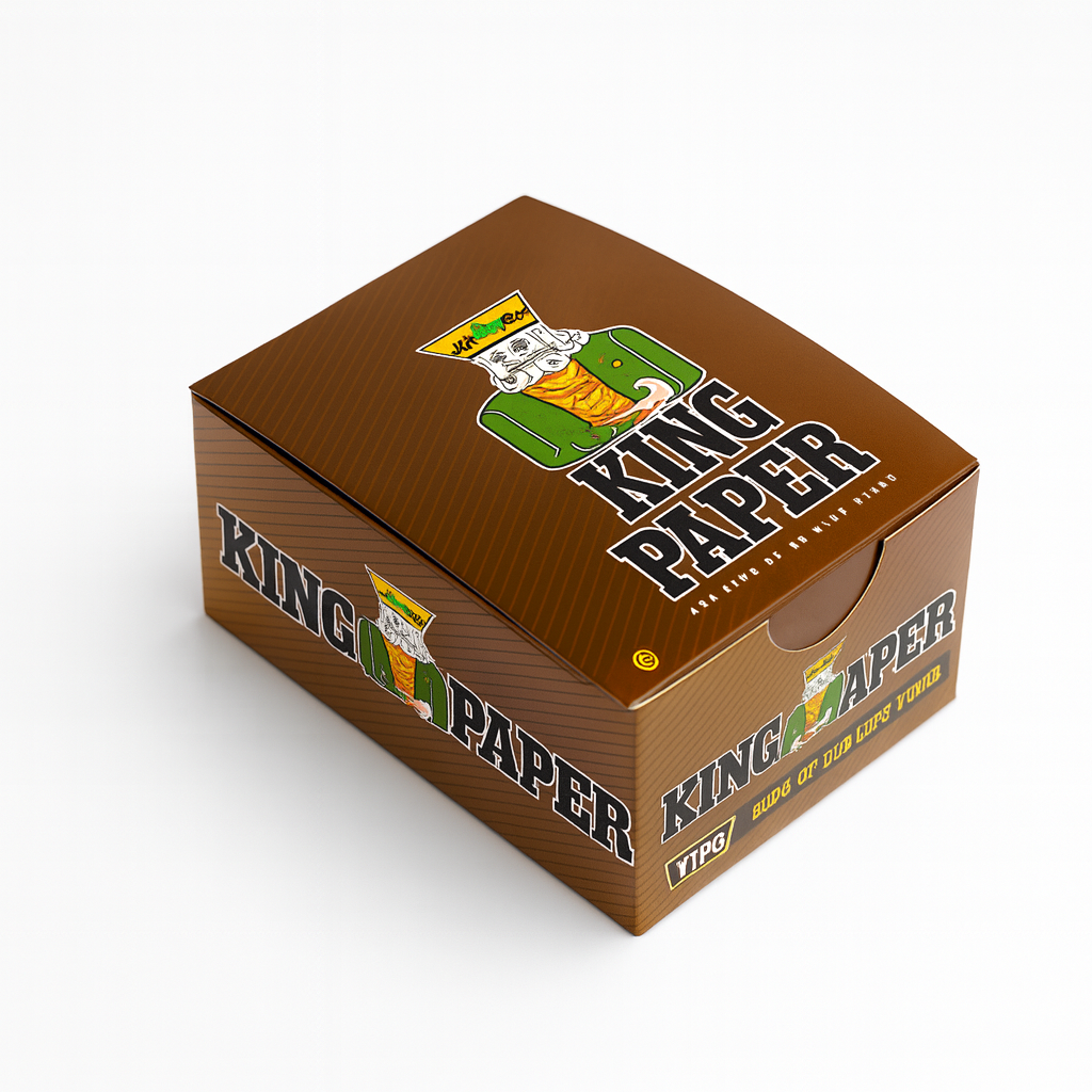 Papel 1 1/4 + Boquilla King Paper Virgin Caja 20 Unidades - Will Store